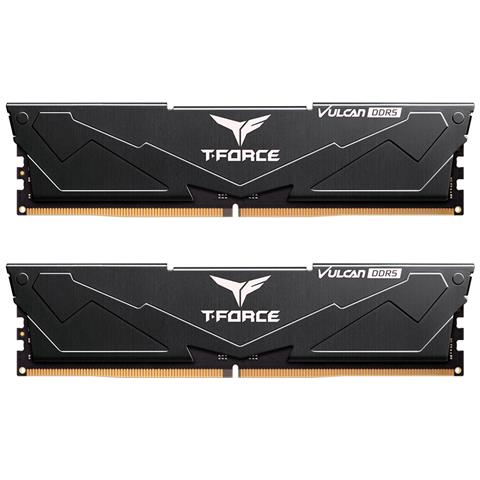 Memoria DIMM VULCAN 32 GB (2x16 GB) DDR5 6000 MHz CL30 Non-ECC Formato DIMM 288-pin Colore Nero - Foto 1