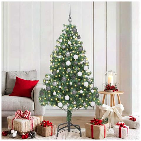 Albero di Natale artificiale Verde 180 x 40 cm PVC - Foto 2