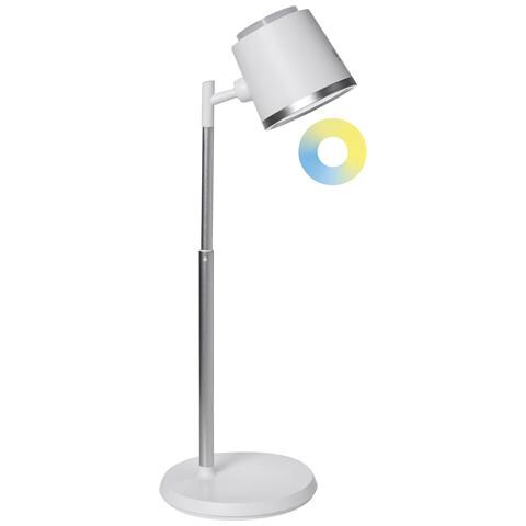 Lampada Da Scrivania A Led Libra Con Dimmer Bianco - Foto 2