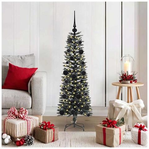 Albero di Natale artificiale con 150 LED Verde 120 cm - Foto 2