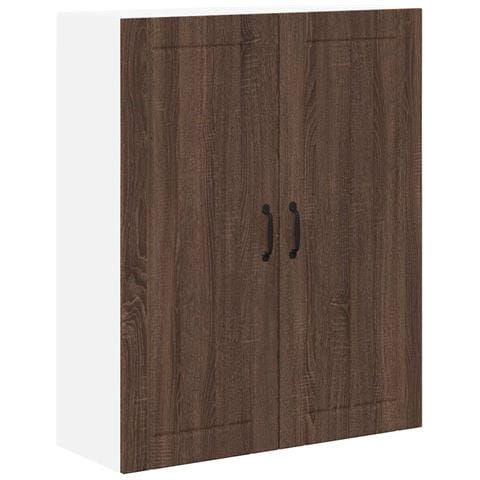Pensile cucina con lo scaffale Rovere Marrone 80 x 31 x 100 cm - Foto 1