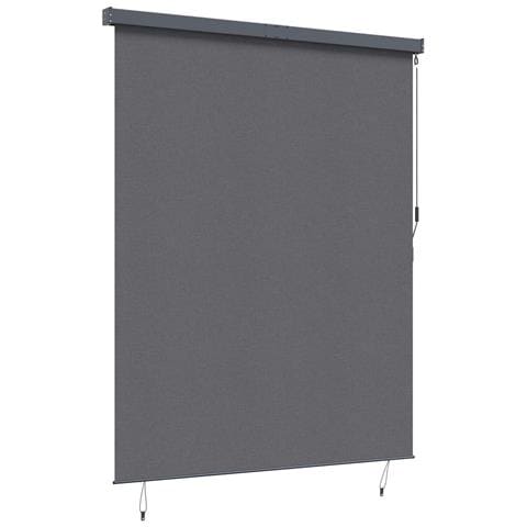 Tenda a rullo Rigato Antracite 200 x 250 cm Tessuto e Alluminio - Foto 2