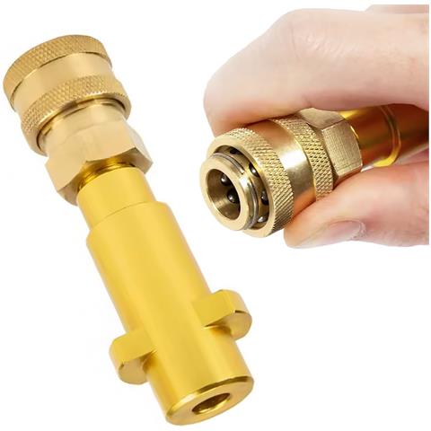 Adattatore Per Idropulitrice Compatibile Con Kärcher K2-k7 - Sgancio Rapido 1/4"" | Pressione Max 160 Bar | Materiali Di Alta Qualità - Foto 1