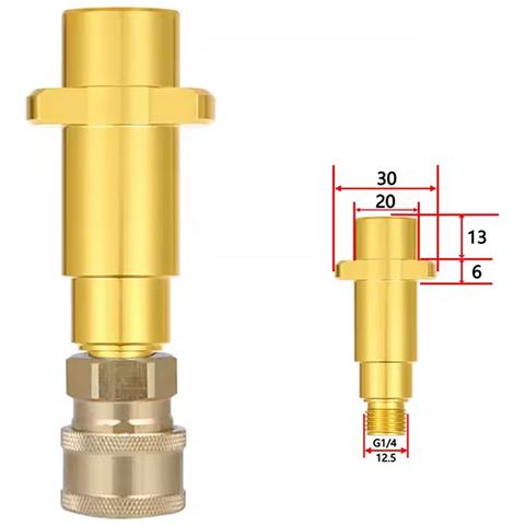 Adattatore Per Idropulitrice Compatibile Con Kärcher K2-k7 - Sgancio Rapido 1/4"" | Pressione Max 160 Bar | Materiali Di Alta Qualità - Foto 6