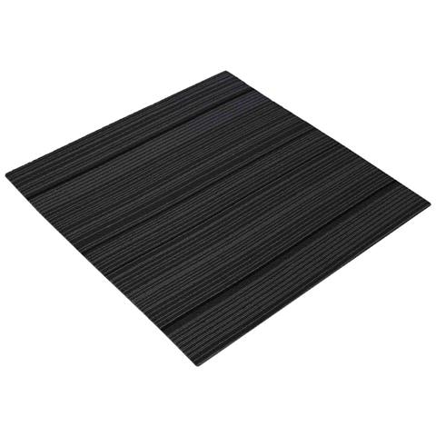 Piastrella per Tappeto Rigato Grigio Chiaro 50 x 50 cm 36 pcs - Foto 1