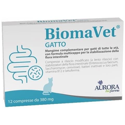 Biomavet Gatto 380MG 12 Compresse - Foto 1
