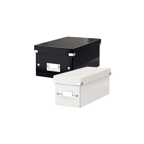 scatola archivio cd clickstore bianco metal - Foto 1