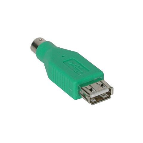 Adattatore tastiera / mouse - PS / 2 (M) a USB (F)  - Foto 1