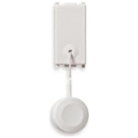 Pulsante Tirante Plana 1p Nc 10a Bianco 14053 - Foto 2