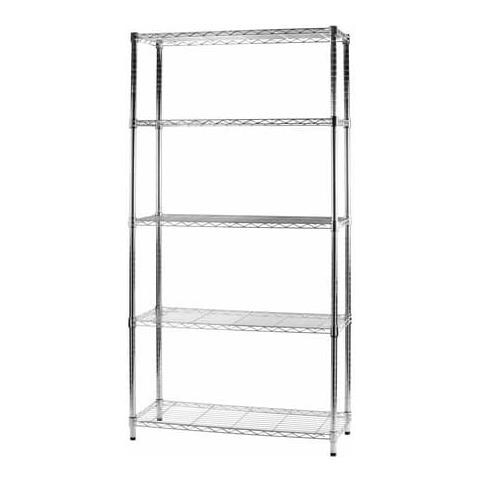 Scaffale Robusto Fin Outdoor Con 5 Piani Cm 35 X 90 X 177 Libreria Heavy In Acciaio Zinco-cromato Per Esterni Kit Archimede - Foto 5