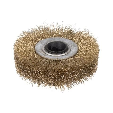 Spazzola Ottone Filo Levigatrice Spazzolatrice A Rullo Satinatrice Rusticatrice - Foto 1