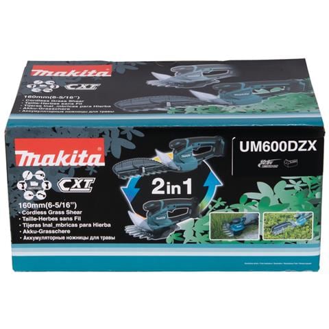 UM600DZX cesoia per erba cordless 12 V Nero, Blu - Foto 2