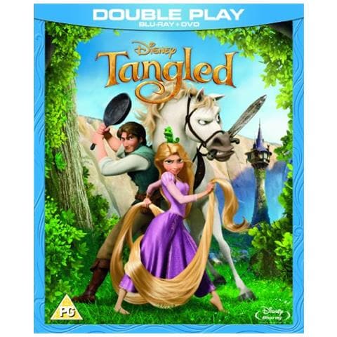 Disney Tangled Double Play Blu-ray & Dvd - Foto 1