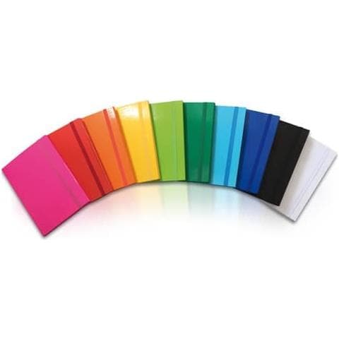 Portaoggetti In Cartone Con Elastico Piatto Iris Dorso 5 Cm Nero Cpiri05elpne - Foto 1