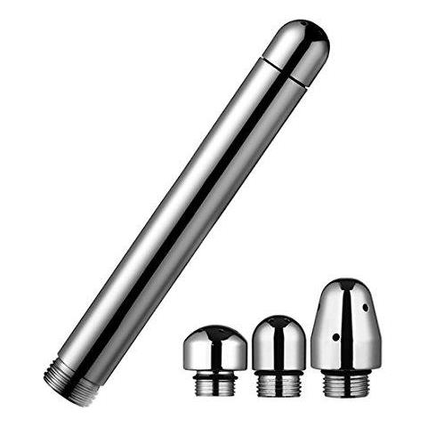 La Fiducia Clistere Doccia Angolo Bacchetta Con 3 Teste Per Anal Pulizia Del Colon Douche Sistema Jieluo - Foto 1