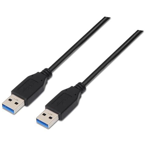 10.01.1001-BK, 3.0 (3.1 Gen 1) , USB A, USB A, Maschio / maschio, Dritto, Dritto - Foto 1