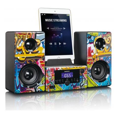 MC-020 Home audio mini system 10W Multicolour - Home Audio Sets (Home audio mini system, Multicolour, Image, 10 W, FM, PLL, Blue)  - Foto 2