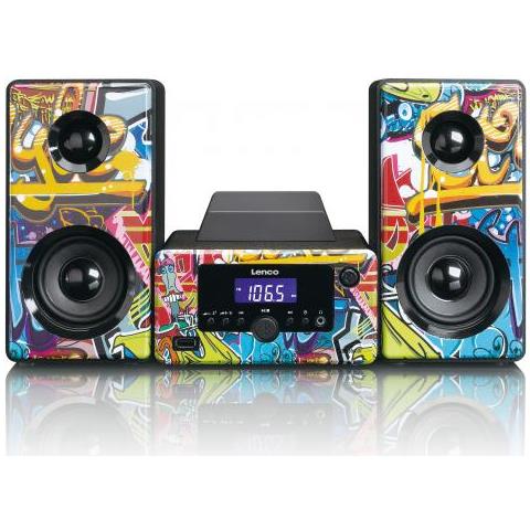 MC-020 Home audio mini system 10W Multicolour - Home Audio Sets (Home audio mini system, Multicolour, Image, 10 W, FM, PLL, Blue)  - Foto 3
