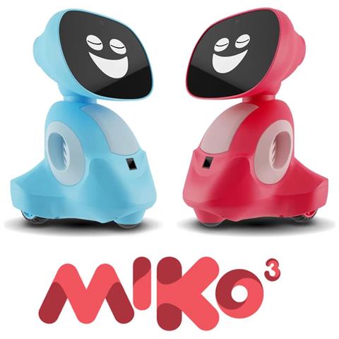 3: Robot Ai Per Bambini, Educazione Stem, Touch Screen, Fotocamera Grandangolare Hd, Blu - Foto 9
