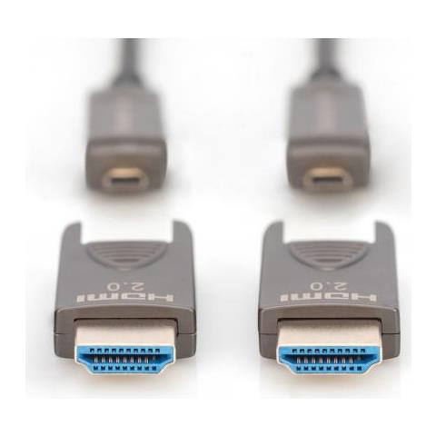 Ak-330127-200-s Cavo Hdmi 20 M Hdmi Tipo D (micro) Nero - Foto 3