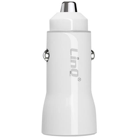 Caricabatterie Auto Per Accendisigari 36w Usb-c E Usb Ricarica Rapida, Bianco - Foto 5