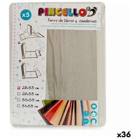 Copertina Adesiva Per Libri Trasparente 28 X 53 Cm (36 Unità) - Foto 1