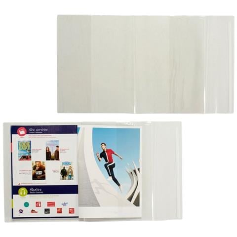 Copertina Adesiva Per Libri Trasparente 28 X 53 Cm (36 Unità) - Foto 2