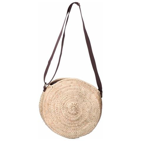 Borsa Donna Edm Rotondo Foglia Di Palma 30 X 30 Cm - Foto 1