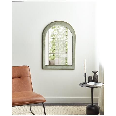 Specchio Huriel 60 Cm 90 Cm Velluto Verde Oliva - Foto 1