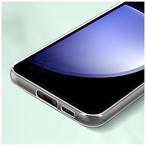 Cover Per Samsung Galaxy S23 Fe Flessibile Con Vetro Temperato 9h - Foto 5