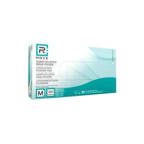 1Conf. da 100pz Tg.M - RMove Guanti Lattice 5.7gr Senza Polvere - Foto 1