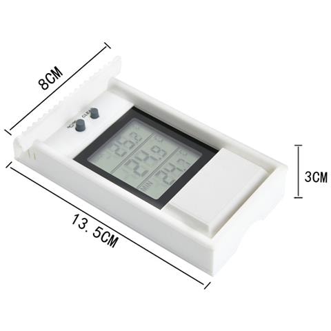 Termometro Elettronico Per Uso Esterno White - Foto 2