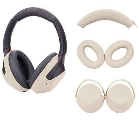 Cuscinetti Auricolari, Coperture E Cuscino Per Archetto Per Sony Wh-1000xm3/4 Beige - Foto 1