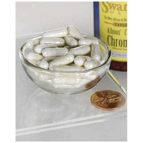 Cromo 200 Mcg 180 Capsule Albion Chelated Swanson Health Products - Foto 2