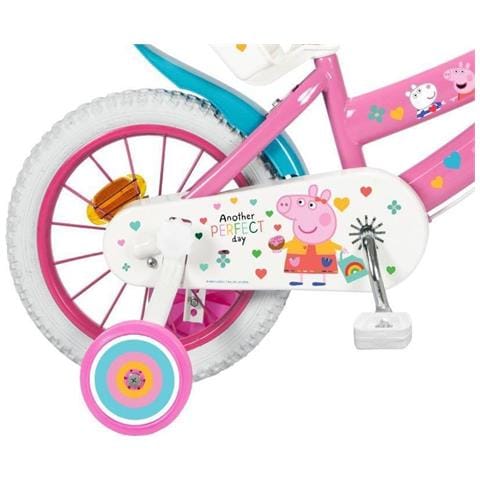 Bicicletta Per Bambini 14"" Peppa Pig Rosa 1495 - Foto 1