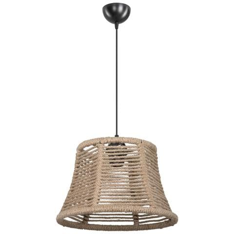 Lampada Da Soffitto Besta Asz1745 Con Paralume In Iuta - Foto 1