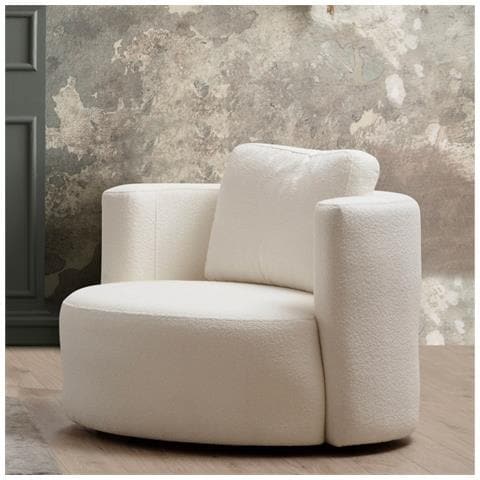 Olsen Poltrona In Spugna Color Crema - Foto 6