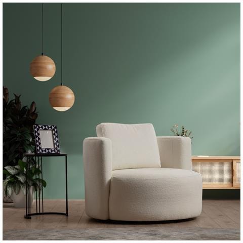 Olsen Poltrona In Spugna Color Crema - Foto 1