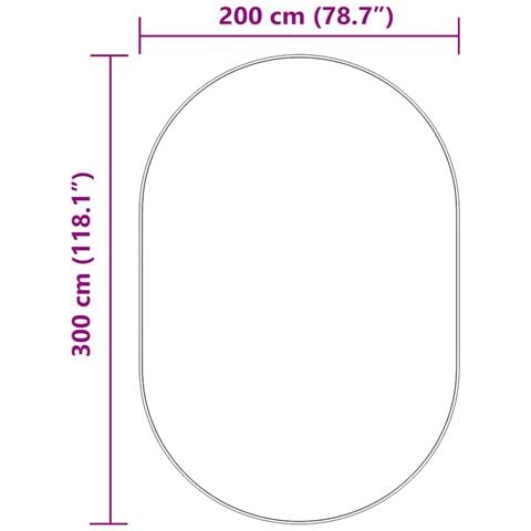 Tappeto Shaggy a Pelo Lungo NAVARRA Crema 300x200 cm poliestere - Foto 2