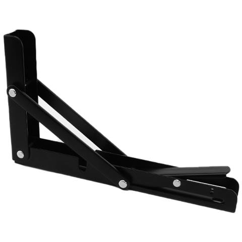 Mensola Triangolare, Confezione Da 2 Black S - Foto 1