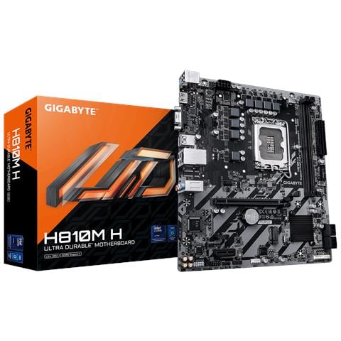 H810M H Scheda madre - CPU Intel Core Ultra (Serie 2), VRM a 4+1+2 fasi, fino a 6400 MHz DDR5, 1xPCIe 4.0 M. 2, LAN 1GbE, USB 3.2 Gen 1 - Foto 1