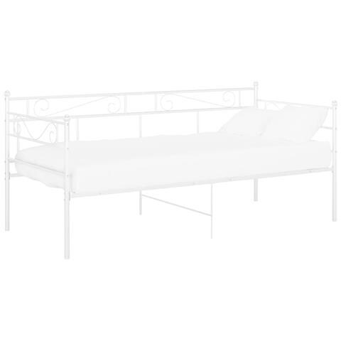 Lusso Casadino -  Telaio Divano Letto Bianco In Metallo 90x200 Cm - Foto 1