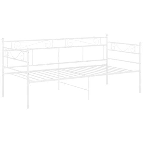 Lusso Casadino -  Telaio Divano Letto Bianco In Metallo 90x200 Cm - Foto 2