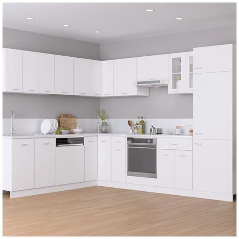 Armadio Angolare “lyon” Bianco 75,5x75,5x81,5 Cm - Foto 2