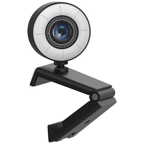134-21 webcam 2 MP 1920 x 1080 Pixel USB 2.0 Nero - Foto 2