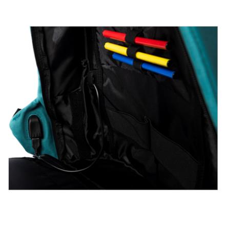 111721740199 zaino Zaino casual Turchese Poliestere - Foto 2