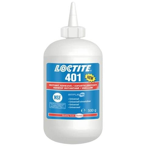 Loctite 401 500gr Adesivo Istantaneo Liquido Universale Legno Carta Cuoio Ferro - Foto 1