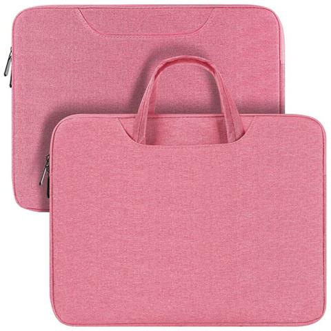 Custodia Per Macbook Pro 15 / 16"" Con Cerniera Impermeabile E Maniglia, Rosa - Foto 2