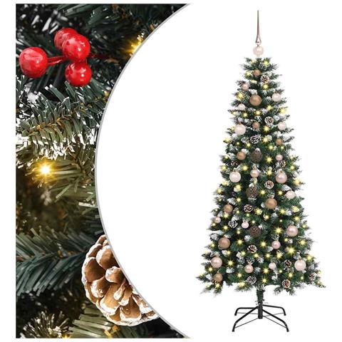 Albero di Natale artificiale Verde 150 cm PVC - Foto 1