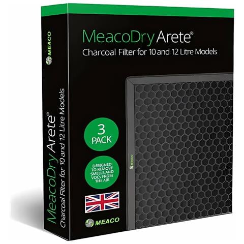 Filtro A Carbone Attivo dry Arete Compatibile Con Deumidificatori Da 10l E 12l Confezione Da 3 Pezzi Elimina Odori E Migliora La Qualità Dell'aria - Foto 2
